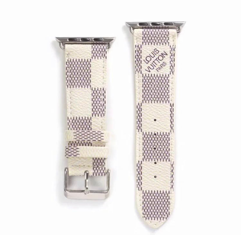 rose gold louis vuitton apple watch band