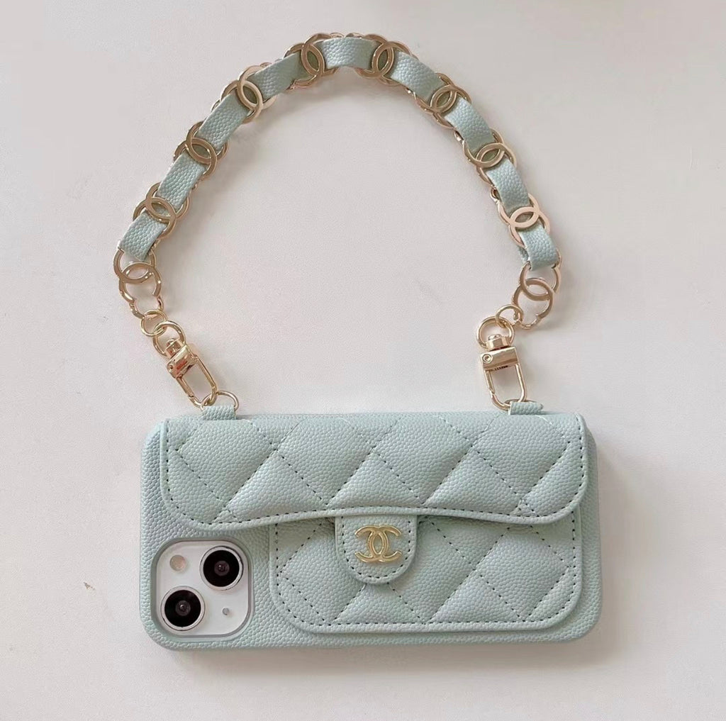 Chanel iPhone 12 Classic Case With Chain