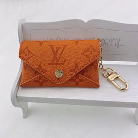 Louis Vuitton Brown Monogram Kirigami Pouch Bag Charm and Key
