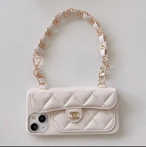 Image of CC Luxury Wallet  Short Strap