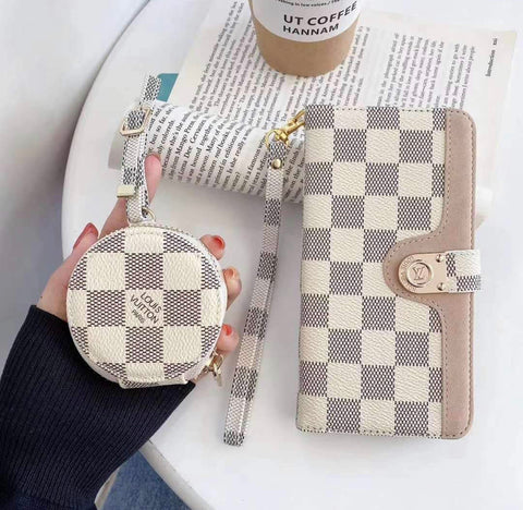 Image of Samsung Lux Wallet with AirPods