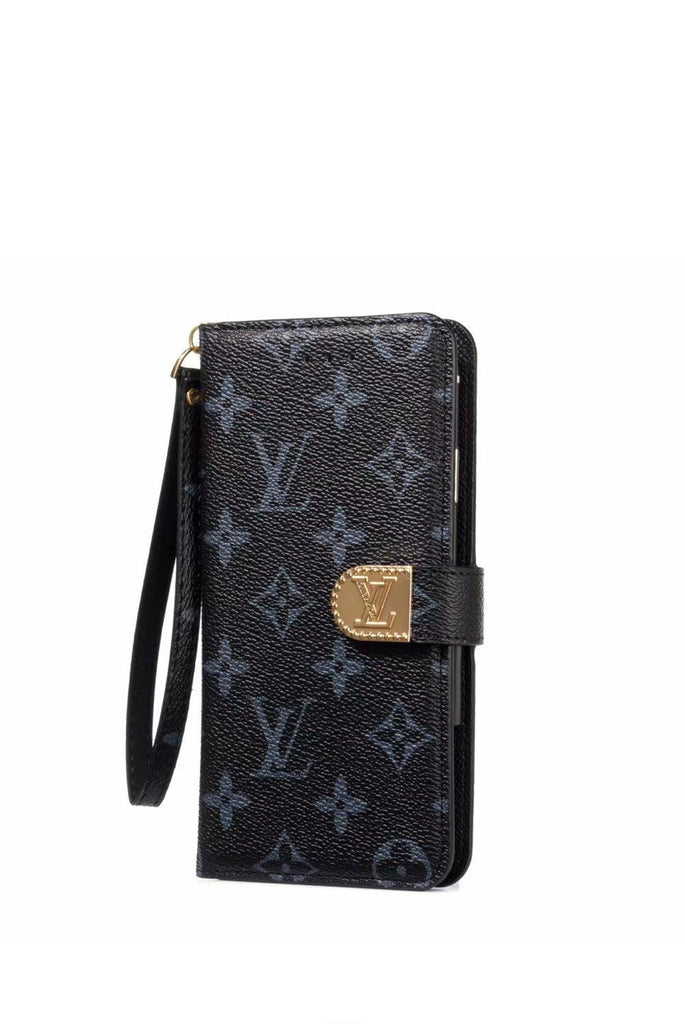 Monogram Canvas iPhone Samsung Phone Wallet Case