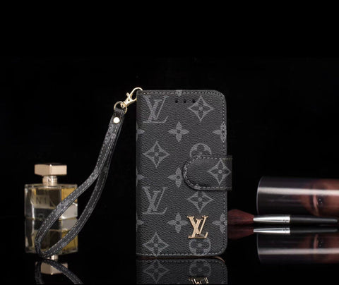 Louis Vuitton Phone Case Card Holder Fashion Leather for iPhone