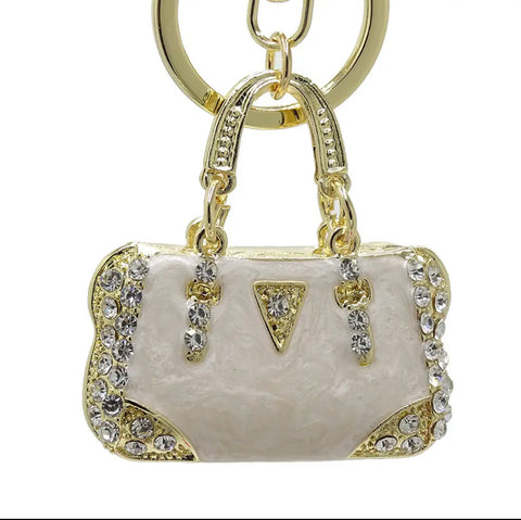 Image of Crystal Handbag Keychains
