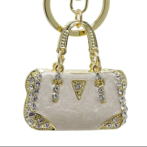 Crystal Handbag Keychains