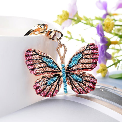 Image of Colorful Butterfly Keychain - willbling