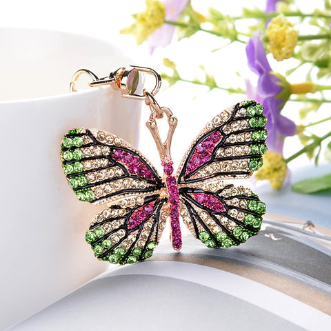 Image of Colorful Butterfly Keychain - willbling