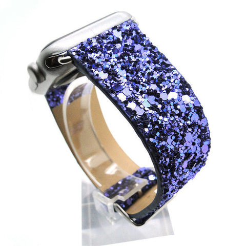 Image of Shiny Glitter Power PU Leather Bling - willbling