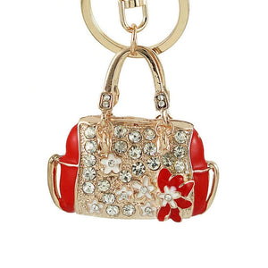 Crystal Handbag Keychains - willbling