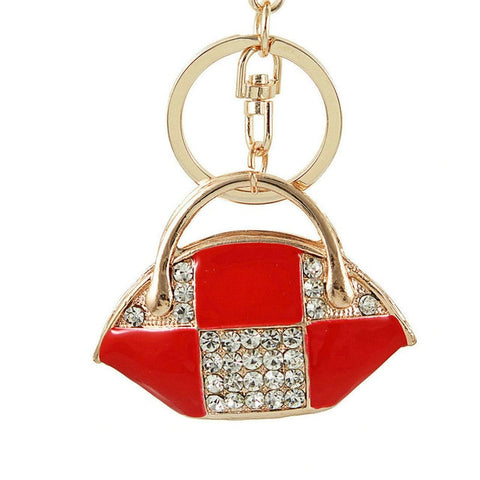 Image of Crystal Handbag Keychains - willbling