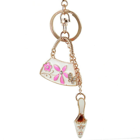 Image of Crystal Handbag Keychains - willbling