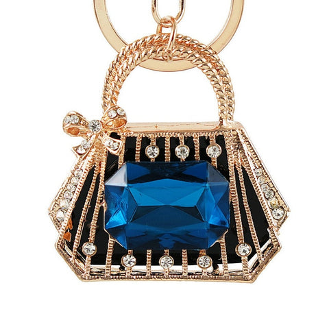 Image of Crystal Handbag Keychains - willbling