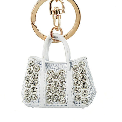 Image of Crystal Handbag Keychains - willbling
