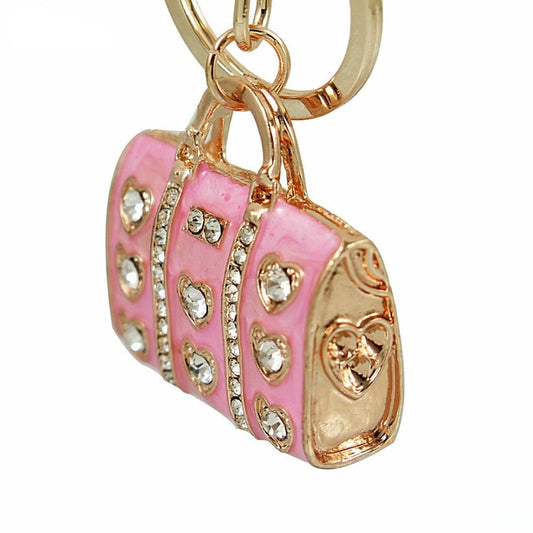 Crystal Handbag Keychains - willbling