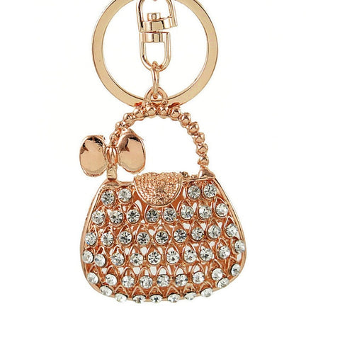 Image of Crystal Handbag Keychains - willbling