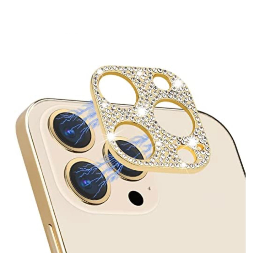 Luxury Diamond Back Camera Lens